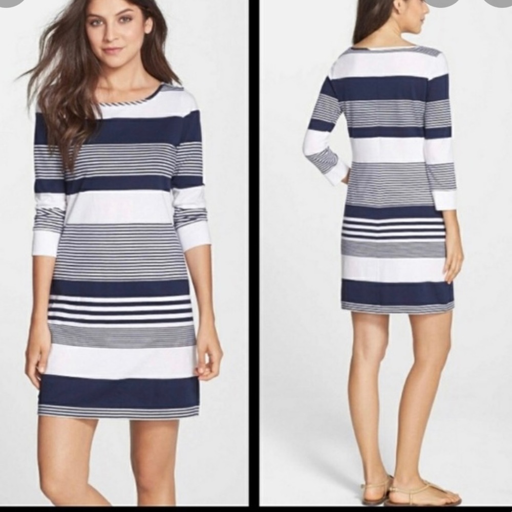 Lilly Pulitzer striped t-shirt dress medium